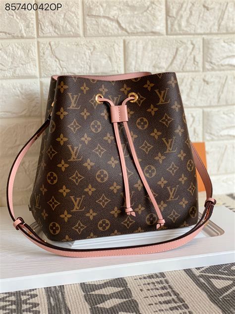 lv neonoe pink price|neonoe bucket bag.